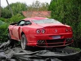 Ford Mustang sucata para vender em peças usadas