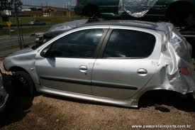 Peugeot 206 sucata para vender em peças usadas